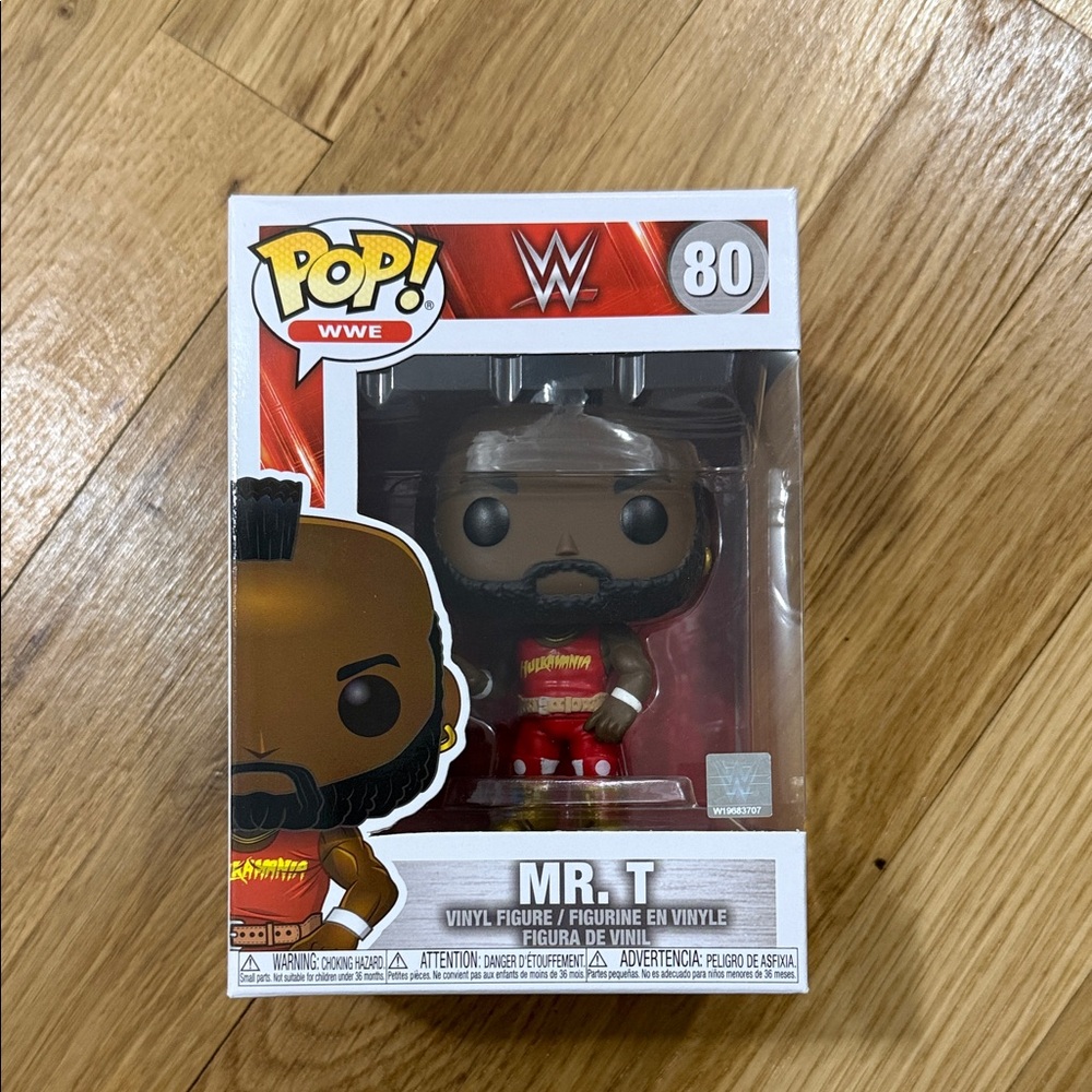 Funko Pop WWE Mr. T Red and Gold Vinyl Figure #80
